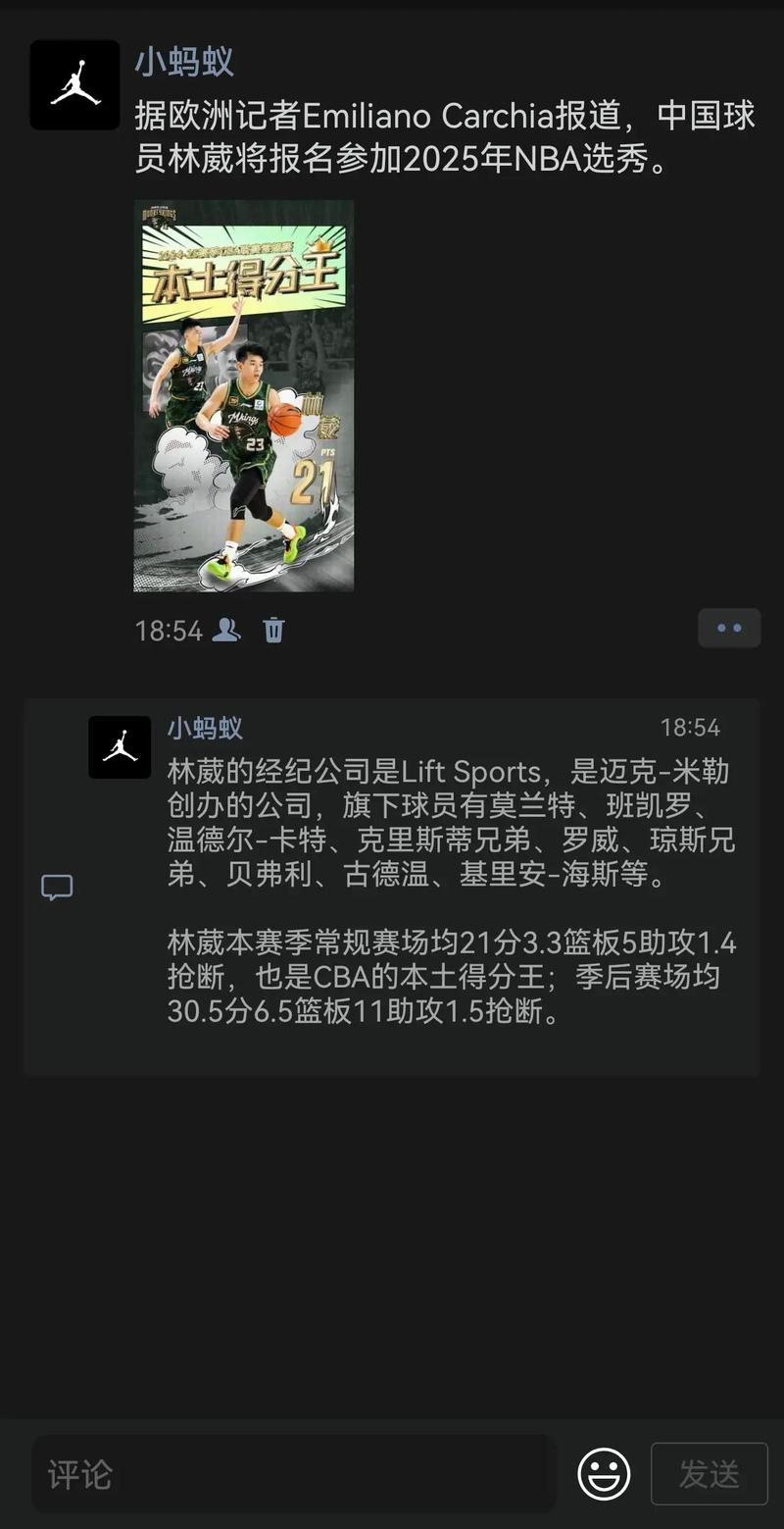 媒体人:林葳的情况有点像马健 后者赴美读大学前的成就甚至更高