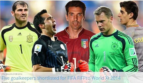 阿斯球迷票选FIFPRO最佳阵：姆哈登三叉戟，库尔图瓦、贝林在列